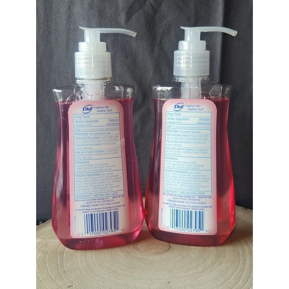2 Dial Pomegranate & Tangerine Liquid Hand‎ Soap with Moisturizer 7.5 Oz Ea